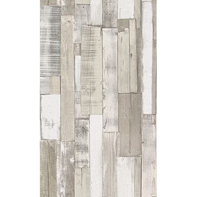 Rasch Tapeten – Papel pintado colección piedras y fino, color crema, Rasch Tapeten – Papel pintado colección piedras y fino, color crema,
