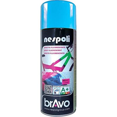 NESPOLI Pintura en Spray Fluorescente Azul - Spray Paint NESPOLI Pintura en Spray Fluorescente Azul - Spray Paint