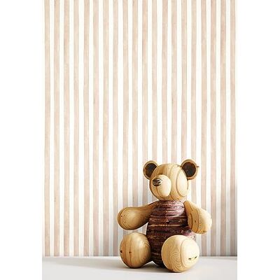 Newroom Papel Pintado Beige Rayas Habitación Infantil Estilo Natural Cálido tono arena efecto acuarela mate, textura lisa, sin desfase, papel pintado dormitorio, salón, cuarto de bebé Newroom Papel Pintado Beige Rayas Habitación Infantil Estilo Natural Cálido tono arena efecto acuarela mate, textura lisa, sin desfase, papel pintado dormitorio, salón, cuarto de bebé