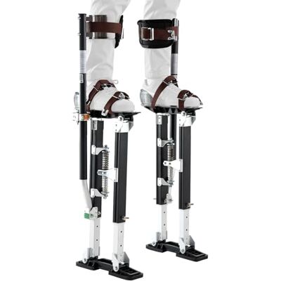 VEVOR Zancos para Paneles de Yeso de Aluminio Ajustables 485 a 790 mm, Capacidad de Carga 103 kg, Zancos de Trabajo con Almohadillas, Patas de Goma Antideslizantes para Jardinería Decoración Pintura VEVOR Zancos para Paneles de Yeso de Aluminio Ajustables 485 a 790 mm, Capacidad de Carga 103 kg, Zancos de Trabajo con Almohadillas, Patas de Goma Antideslizantes para Jardinería Decoración Pintura