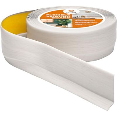 Garmin Rodapié Flexible PVC 50x20 mm Autoadhesivo Abedul, 15 m Garmin Rodapié Flexible PVC 50x20 mm Autoadhesivo Abedul, 15 m