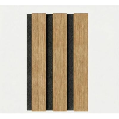 MISSCOZY Paneles acústicos 3D autoadhesivos, 120 x 60 cm, 2 unidades, color teca natural MISSCOZY Paneles acústicos 3D autoadhesivos, 120 x 60 cm, 2 unidades, color teca natural