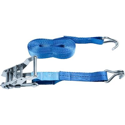 Connex 5m x 25 mm 1500Kg, cinturón de seguridad con tensor de trinquete y ganchos Connex 5m x 25 mm 1500Kg, cinturón de seguridad con tensor de trinquete y ganchos