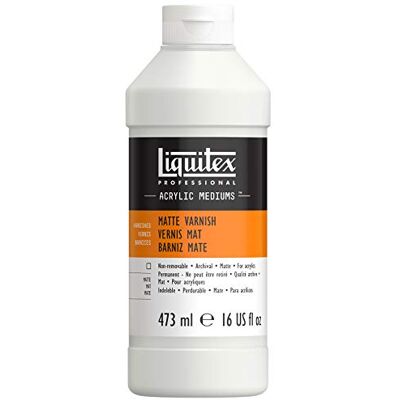 Liquitex Barniz Mate Profesional, 473 ml Liquitex Barniz Mate Profesional, 473 ml