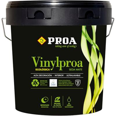 PROA Pintura interior ecológica VINYL . AMBAR. 4 L. PROA Pintura interior ecológica VINYL . AMBAR. 4 L.