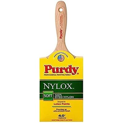 Purdy Nylox Swan Wall, satinado, 4 pulgadas Purdy Nylox Swan Wall, satinado, 4 pulgadas