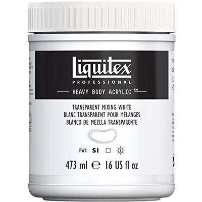 Liquitex LQX ACRILICO HEAVY BODY 473ML BLANCO MEZCLAS TRANSPARENTE Liquitex LQX ACRILICO HEAVY BODY 473ML BLANCO MEZCLAS TRANSPARENTE
