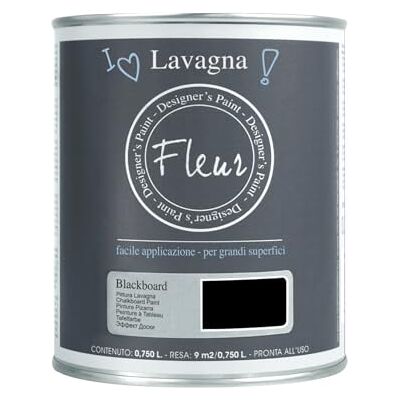 Fleur Paint 13246 - Transforma superficies en pizarras - Herramientas y accesorios Fleur Paint 13246 - Transforma superficies en pizarras - Herramientas y accesorios