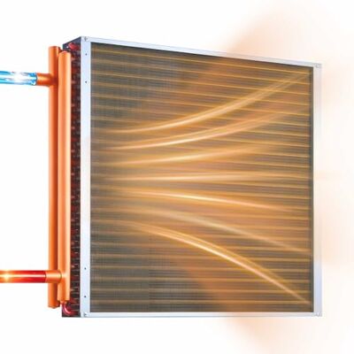 VEVOR Serpentín de Intercambio de Calor, Intercambiador de Calor Aire-Agua con Tubos de Cobre y Aletas de Aluminio de 610 x 610 mm para Hornos de Leña Exteriores, Refrigeración, HVAC y Calefacción VEVOR Serpentín de Intercambio de Calor, Intercambiador de Calor Aire-Agua con Tubos de Cobre y Aletas de Aluminio de 610 x 610 mm para Hornos de Leña Exteriores, Refrigeración, HVAC y Calefacción
