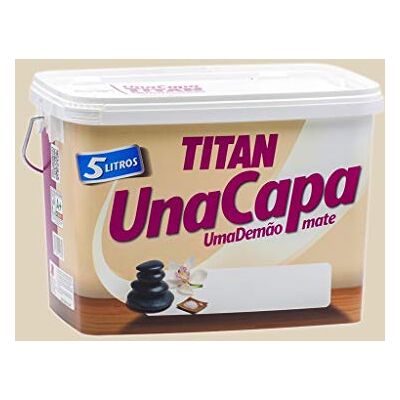 Titan Pintura plastica monocapa mate de 5 l piedra suave Titan Pintura plastica monocapa mate de 5 l piedra suave