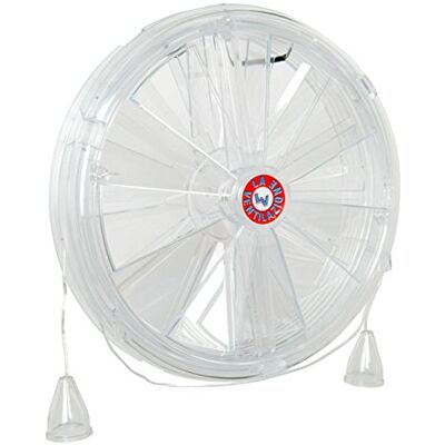 La Ventilazione -Y Aireador térmico para ventanas de apertura y cierre de aire, diámetro de 160 mm, grosor máximo de 15 mm, transparente de cristal sintético La Ventilazione -Y Aireador térmico para ventanas de apertura y cierre de aire, diámetro de 160 mm, grosor máximo de 15 mm, transparente de cristal sintético