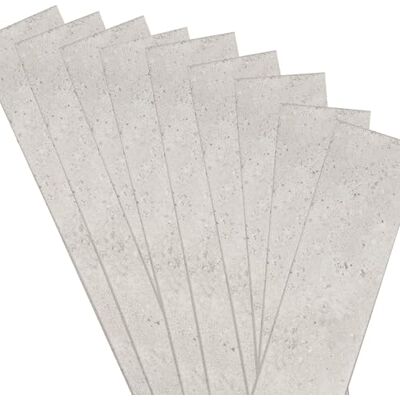 Eurodeco Paneles de techo, 2 m²/12 unidades, revestimiento de efecto hormigón, hormigón blanco, imitación de poliestireno XS, paneles de pared, poliestireno expandido, 100 x 16,7 cm, 100 x 16,7 cm (PP-120). Eurodeco Paneles de techo, 2 m²/12 unidades, revestimiento de efecto hormigón, hormigón blanco, imitación de poliestireno XS, paneles de pared, poliestireno expandido, 100 x 16,7 cm, 100 x 16,7 cm (PP-120).