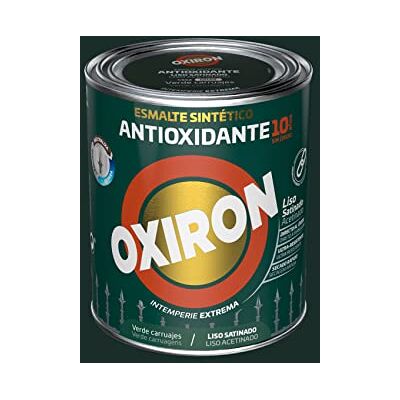 OXIRON Esmalte Antioxidante Liso Satinado Verde Carruaje750 ml OXIRON Esmalte Antioxidante Liso Satinado Verde Carruaje750 ml