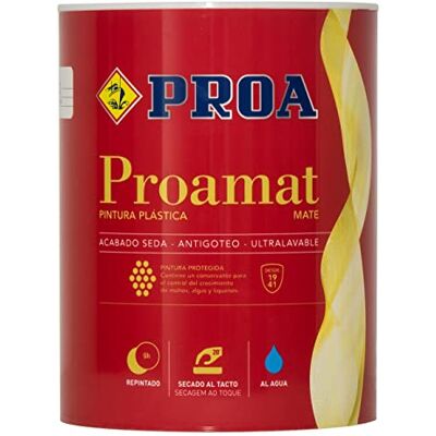 PROA PINTURA PLÁSTICA INTERIOR MATE ANTIVERDIN. MAT PROA PINTURA PLÁSTICA INTERIOR MATE ANTIVERDIN. MAT