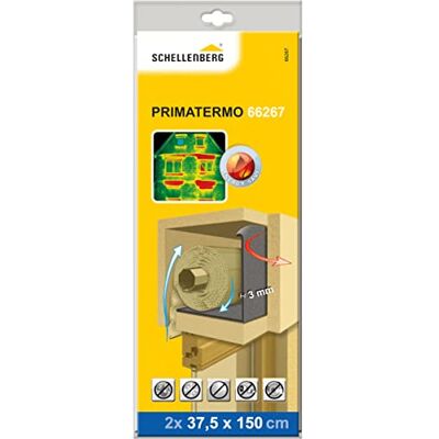 Schellenberg Rollo de aislamiento para cajas de persianas, para aislar con espacios reducidos, 2 piezas Schellenberg Rollo de aislamiento para cajas de persianas, para aislar con espacios reducidos, 2 piezas