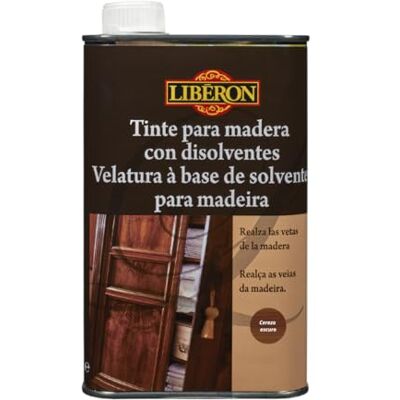 Liberon Libéron Tinte para Madera al Disolvente Cerezo Oscuro 0.5L Liberon Libéron Tinte para Madera al Disolvente Cerezo Oscuro 0.5L