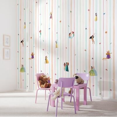 Komar Disney Princesses Charmix Papel pintado (212 x 250 cm, 1 rollo de 4 paneles) Komar Disney Princesses Charmix Papel pintado (212 x 250 cm, 1 rollo de 4 paneles)