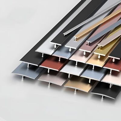 JXNVHJ Perfil De Transición, Perfil En T, 3 Pieza × 90cm Tira De Umbral Para Umbral De Puerta Y Unión De Huecos De Suelos De Tablones Laminados Y Azulejos(Silver White,3.3cm/1.29in) JXNVHJ Perfil De Transición, Perfil En T, 3 Pieza × 90cm Tira De Umbral Para Umbral De Puerta Y Unión De Huecos De Suelos De Tablones Laminados Y Azulejos(Silver White,3.3cm/1.29in)