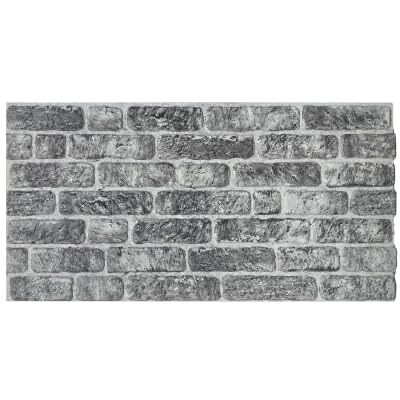 IZODEKOR Revestimiento de pared 3D de poliestireno expandido, aspecto de piedra, para salpicadero de cocina, baño, balcón, dormitorio, salón y terraza, blanco, negro y gris (Alte Stadt) IZODEKOR Revestimiento de pared 3D de poliestireno expandido, aspecto de piedra, para salpicadero de cocina, baño, balcón, dormitorio, salón y terraza, blanco, negro y gris (Alte Stadt)