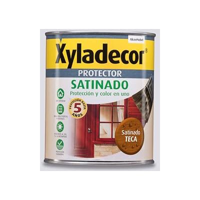 Xyladecor Protector para madera Satinado Teca 750 ml Xyladecor Protector para madera Satinado Teca 750 ml