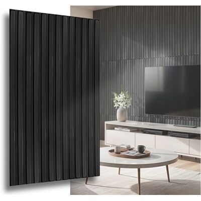 I K H E MALARKA Paneles de pared de poliestireno 3D, paneles de techo XL, decoraciones, láminas de poliestireno de imitación, techos, revestimiento de pared, 3 mm de grosor, 100 x 50 cm, 16 m², 32 unidades (negro 3D I K H E MALARKA Paneles de pared de poliestireno 3D, paneles de techo XL, decoraciones, láminas de poliestireno de imitación, techos, revestimiento de pared, 3 mm de grosor, 100 x 50 cm, 16 m², 32 unidades (negro 3D