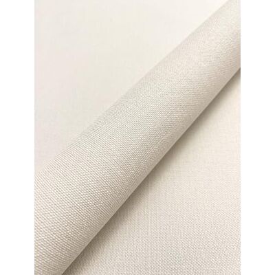 Newroom papel pintado TNT crema liso textura lino salón dormitorio Newroom papel pintado TNT crema liso textura lino salón dormitorio