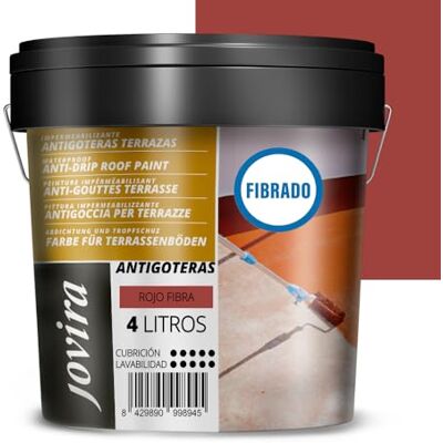 Jovira Pinturas - Rojo - 5 L - Impermeabilizante Jovira Pinturas - Rojo - 5 L - Impermeabilizante