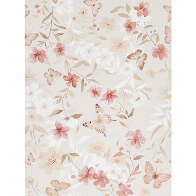 AMIGO Papel Pintado Autoadhesivo Flores Retro 44x300cm, Impermeable AMIGO Papel Pintado Autoadhesivo Flores Retro 44x300cm, Impermeable
