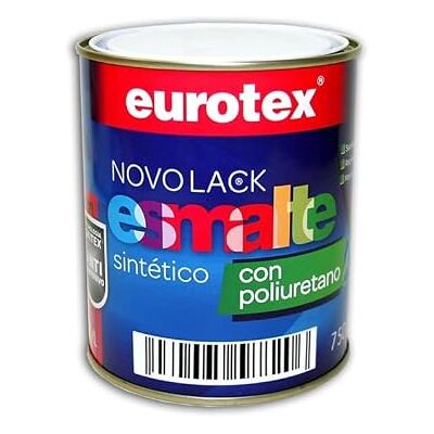 EUROTEX 0,75 Litros Esmalte Sintético Azul Cobalto Brillante Resistente a las Manchas para Interior y Exterior sobre Metal EUROTEX 0,75 Litros Esmalte Sintético Azul Cobalto Brillante Resistente a las Manchas para Interior y Exterior sobre Metal