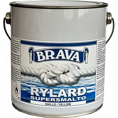 Brava rylard supersmalto para Nautica, Amarillo, 2500 ml Brava rylard supersmalto para Nautica, Amarillo, 2500 ml