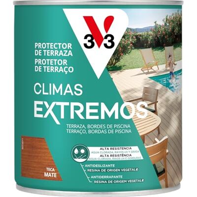 Liberon V33 Protector Terrazas de Madera Climas Extremos Mate Teca 0,75L Liberon V33 Protector Terrazas de Madera Climas Extremos Mate Teca 0,75L