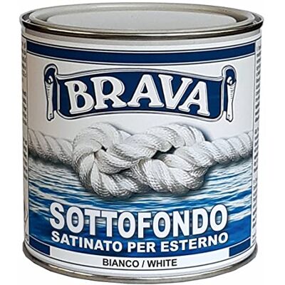 Brava sottofondo Satinado, Blanco Satinado, 750 ml Brava sottofondo Satinado, Blanco Satinado, 750 ml