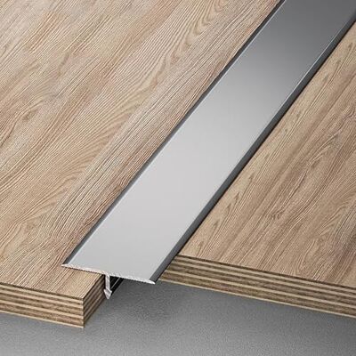 Raouoae Perfil De Transición En T Para Suelos Laminados Y Parquet, Umbral De Puerta 100cm, Paquete De 3, Riel Sin Juntas Para Transición De Suelos, Borde De Puerta Y Umbrales(Herr grau,Breite: 15 mm) Raouoae Perfil De Transición En T Para Suelos Laminados Y Parquet, Umbral De Puerta 100cm, Paquete De 3, Riel Sin Juntas Para Transición De Suelos, Borde De Puerta Y Umbrales(Herr grau,Breite: 15 mm)