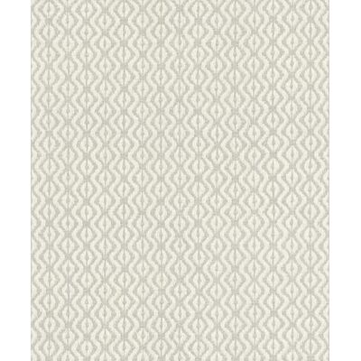 Rasch Papel pintado Papel pintado tipo fleece con patrón de ikat mediterráneo en gris y blanco con aspecto textil Colección: Beachhouse Rasch Papel pintado Papel pintado tipo fleece con patrón de ikat mediterráneo en gris y blanco con aspecto textil Colección: Beachhouse