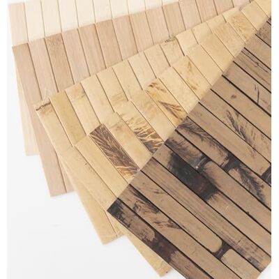 Art3d Panel de pared de bambú natural para decoración de paredes interiores, paneles renovables para pared, techo, muebles, gabinetes, oficinas, paquete de muestra de 30 x 15 cm Art3d Panel de pared de bambú natural para decoración de paredes interiores, paneles renovables para pared, techo, muebles, gabinetes, oficinas, paquete de muestra de 30 x 15 cm