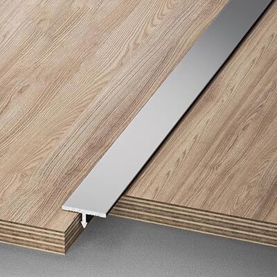 Raouoae Perfil De Transición En T Para Suelos Laminados Y Parquet, Umbral De Puerta 100cm, Paquete De 3, Riel Sin Juntas Para Transición De Suelos, Borde De Puerta Y Umbrales(Herr grau,Breite: 12mm) Raouoae Perfil De Transición En T Para Suelos Laminados Y Parquet, Umbral De Puerta 100cm, Paquete De 3, Riel Sin Juntas Para Transición De Suelos, Borde De Puerta Y Umbrales(Herr grau,Breite: 12mm)