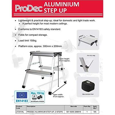 Prodec Plataforma de Trabajo Elevadora de Aluminio 41cm - Work Stand Platform Prodec Plataforma de Trabajo Elevadora de Aluminio 41cm - Work Stand Platform