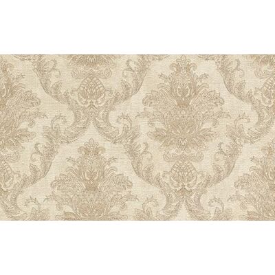 Rasch Papel pintado no tejido barroco – Papel pintado de vinilo con adornos en beige para un ambiente de lujo – Resistente y lavable – 10,05 m x 0,53 m Rasch Papel pintado no tejido barroco – Papel pintado de vinilo con adornos en beige para un ambiente de lujo – Resistente y lavable – 10,05 m x 0,53 m