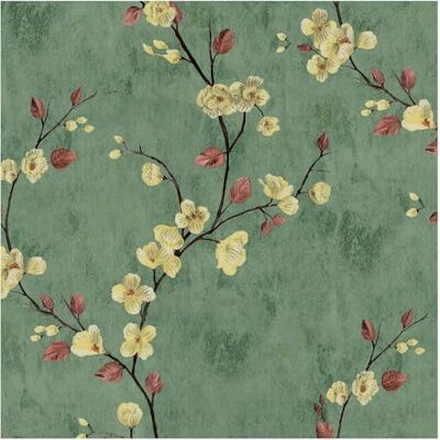 AMIGO Papel Pintado Autoadhesivo Flores Papel de Pared Papel Adhesivo para Muebles Removible Impermeable Estilo Retro Vinilo PVC Pegatina Decorativos Pared Salon Papel Pared Dormitorio 44x1000cm AMIGO Papel Pintado Autoadhesivo Flores Papel de Pared Papel Adhesivo para Muebles Removible Impermeable Estilo Retro Vinilo PVC Pegatina Decorativos Pared Salon Papel Pared Dormitorio 44x1000cm