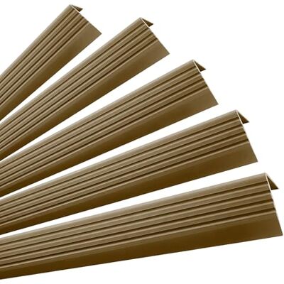 Garmin Perfil de Borde de Escalera Autoadhesivo Latón, 100 cm, Pack 5 Garmin Perfil de Borde de Escalera Autoadhesivo Latón, 100 cm, Pack 5