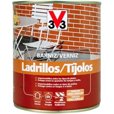V33 Barniz Exterior Ladrillo Incoloro Brillante 0,75L V33 Barniz Exterior Ladrillo Incoloro Brillante 0,75L