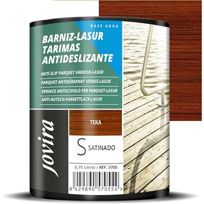 Jovira Pinturas - Lasur Protector Tarimas - Teak - Deck Stain Jovira Pinturas - Lasur Protector Tarimas - Teak - Deck Stain