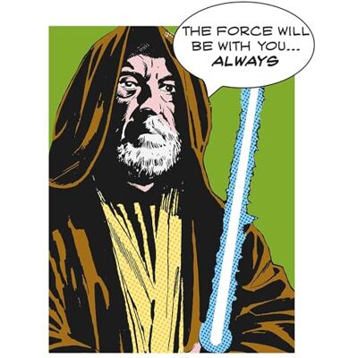 Komar Wandbild Von Star Wars Classic Comic Quote OBI WAN Kinderzimmer, Jugendzimmer, Dekoration, Kunstdruck ohne Rahmen fotomural, carbón Komar Wandbild Von Star Wars Classic Comic Quote OBI WAN Kinderzimmer, Jugendzimmer, Dekoration, Kunstdruck ohne Rahmen fotomural, carbón
