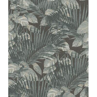 Rasch Schöner Wohnen Collection Tropical Papel pintado no tejido con hojas tropicales (10,05 m x 0,53 m), color azul Rasch Schöner Wohnen Collection Tropical Papel pintado no tejido con hojas tropicales (10,05 m x 0,53 m), color azul