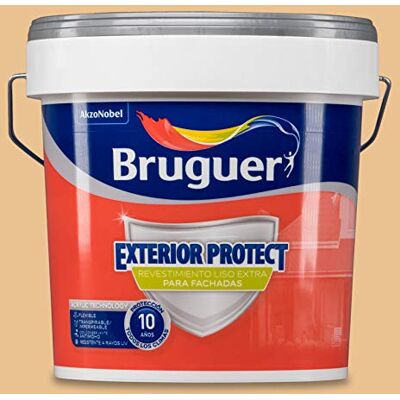 Bruguer Exterior Protect Revesimiento exterior Liso Extra Arena 4 L Bruguer Exterior Protect Revesimiento exterior Liso Extra Arena 4 L
