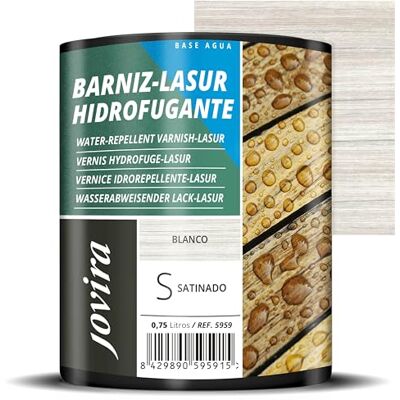 Jovira Pinturas - Lasur Protector Hidrofugante Satinado En Blanco - Pintura Jovira Pinturas - Lasur Protector Hidrofugante Satinado En Blanco - Pintura