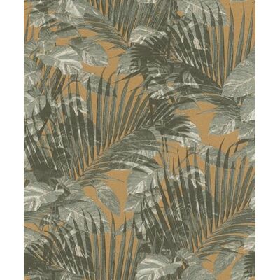 Rasch Schöner Wohnen Collection Tropical Papel pintado no tejido con hojas tropicales (10,05 m x 0,53 m), color verde Rasch Schöner Wohnen Collection Tropical Papel pintado no tejido con hojas tropicales (10,05 m x 0,53 m), color verde