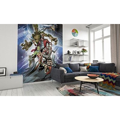 Komar ' 018 de DVD2 Marvel Fotomural de "Guardians Of The Galaxy Crew, tamaño 200 x 250 cm (ancho x altura), 2 Las carreteras, incluye de cola, multicolor Komar ' 018 de DVD2 Marvel Fotomural de "Guardians Of The Galaxy Crew, tamaño 200 x 250 cm (ancho x altura), 2 Las carreteras, incluye de cola, multicolor