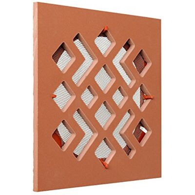 La Ventilazione Rejilla de ventilación de cerámica de gres, cocido, 200 x 200 mm La Ventilazione Rejilla de ventilación de cerámica de gres, cocido, 200 x 200 mm