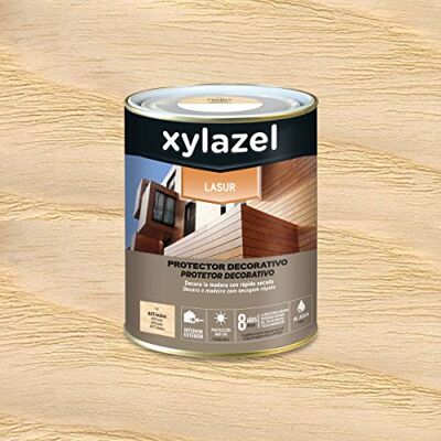 XYLAZEL Lasur Protector Decorativo al agua Mate Incoloro, 750 ml XYLAZEL Lasur Protector Decorativo al agua Mate Incoloro, 750 ml